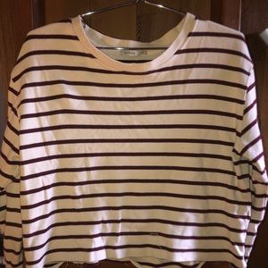 Stripped long tee shirt